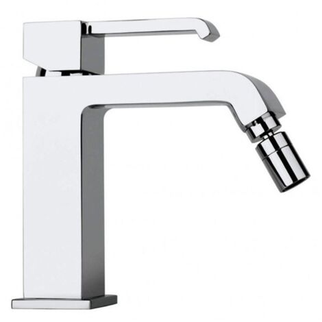 Miscelatore Rubinetto PAINI serie Q per bidet completo di piletta di scarico cod. 19CR306