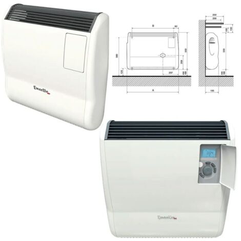 Radiatore a Gas Stufa Convettiva Fondital GAZELLE EVO 5000 Metano da 4,52 kW kit fumi in omaggio