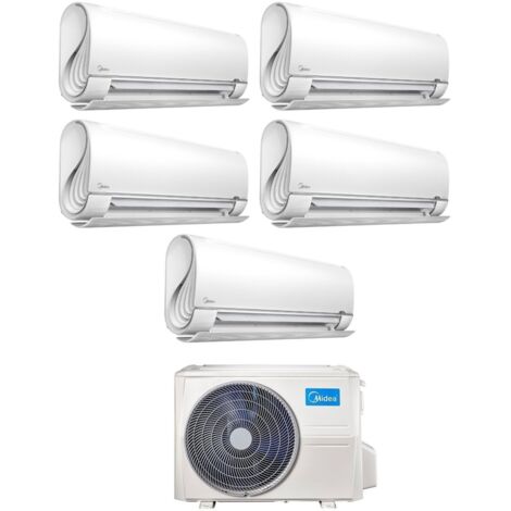 Climatizzatore Condizionatore Midea Penta Split Inverter serie BreezeleSS+ 9+12+12+12+12 con M5O-42FN8-Q R-32 Wi-Fi Integrato 9000+12000+12000+12000+12000 - Novità (1/5)