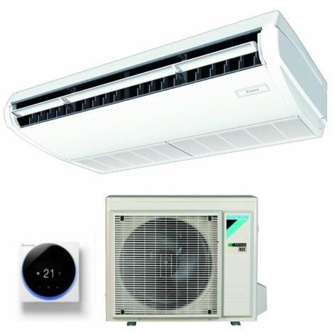 Climatizzatore Condizionatore Daikin Pensile a Soffitto DC Inverter 12000 BTU FHA35A R-32 Wi-Fi Optional con Comando a Filo - Garanzia Italiana R-32,Comando a Infrarossi BRC4C65,Italia 2+2