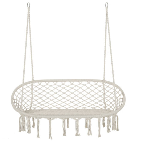 Outsunny Amaca a Dondolo da Giardino e Casa a 2 Posti, 130x75x35cm
