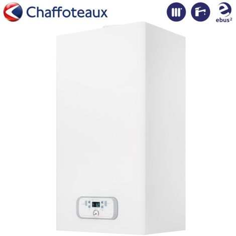 Caldaia a Condensazione Chaffoteaux INOA S 24 Low NOx Metano / Gpl Completa di kit Scarico Fumi Kit Fumi Sdoppiato