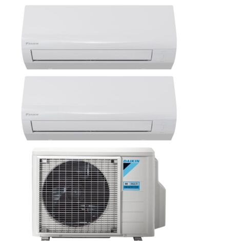 Condizionatore Daikin Dual Split Inverter serie SENSIRA 9+12 con 2MXF40A R-32 Wi-Fi Optional 9000+12000