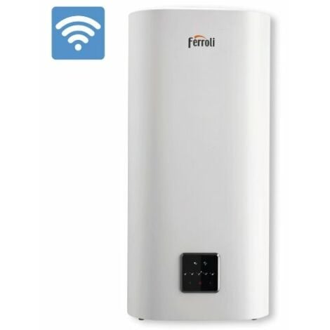 Scaldabagno Elettrico Doppio Serbatoio Ferroli Titano Twin 50 litri Wi-Fi integrato - NOVITA