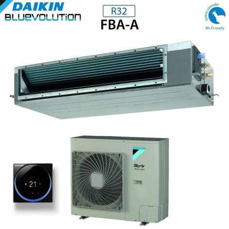 Climatizzatore Condizionatore Daikin Bluevolution Canalizzato Canalizzabile Media Prevalenza 24000 BTU FBA71A + RZAG71NV1 Monofase R-32 Wi-Fi Optional Classe A++/A+