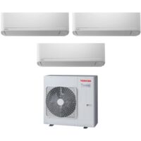Climatizzatore Condizionatore Toshiba Trial Split Inverter serie SEIYA 16+16+16 (15+15+15) RAS-3M26U2AVG-E R-32 Wi-Fi Optional 16000+16000+16000 (15000+15000+15000)