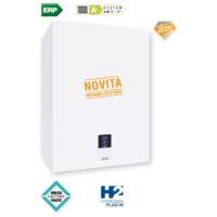 caldaia ferroli a condensazione bluehelix hitech rrt 34 k 50 con accumulo di 50 litri kit scarico fumi omaggio low nox metano o gpl - novità