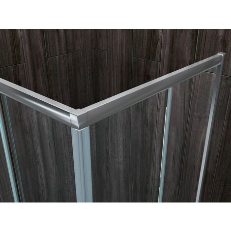 Duschkabine ST01 90 x 90 x 190 cm ohne Duschtasse