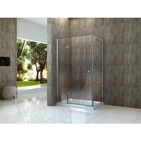 Duschkabine ARTO 120 x 80 cm ohne Duschtasse