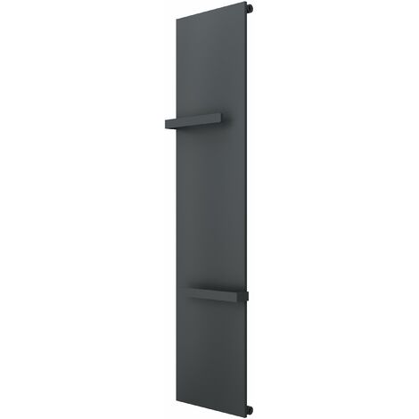 Badheizkörper ALWAR in 140 x 45 cm (Mittelanschluss, grau)