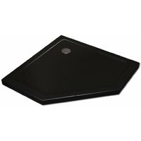 50 mm Duschtasse für POLIGO 100 x 100 (schwarz)