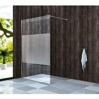 8 mm Duschtrennwand TANDARE-FR 100 x 200 cm