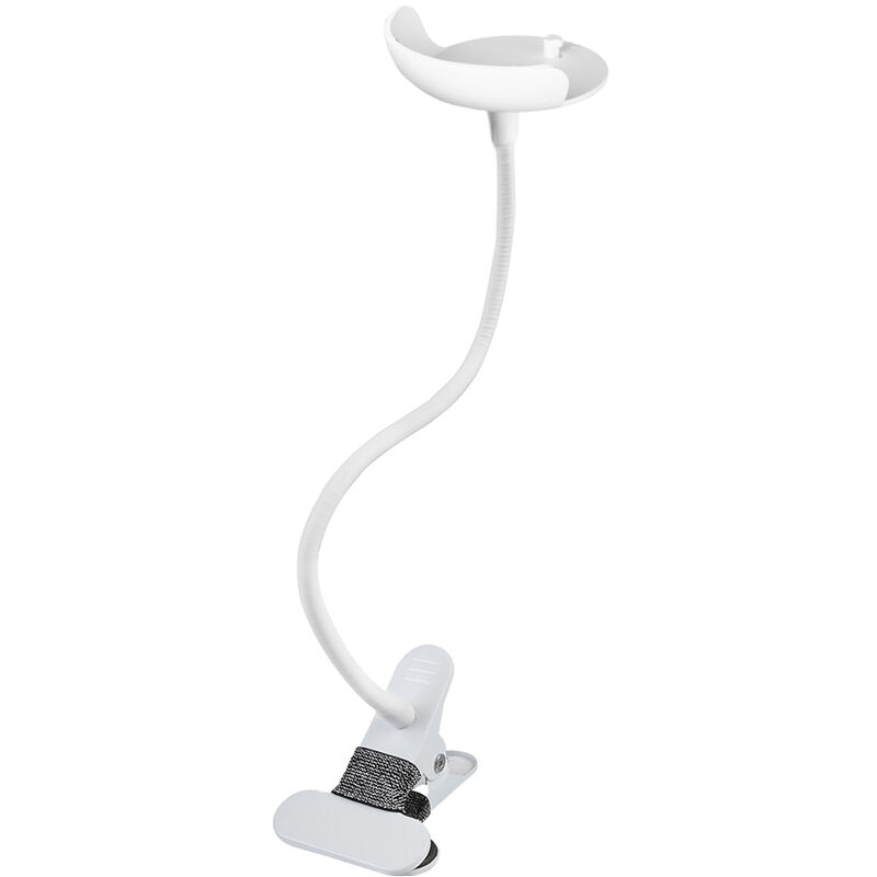 Soporte de clip para monitor de bebe compatible con el soporte de monitor de bebe VAVA para ninos pequenos Kit de montaje giratorio flexible Soporte de camara para monitor de bebe