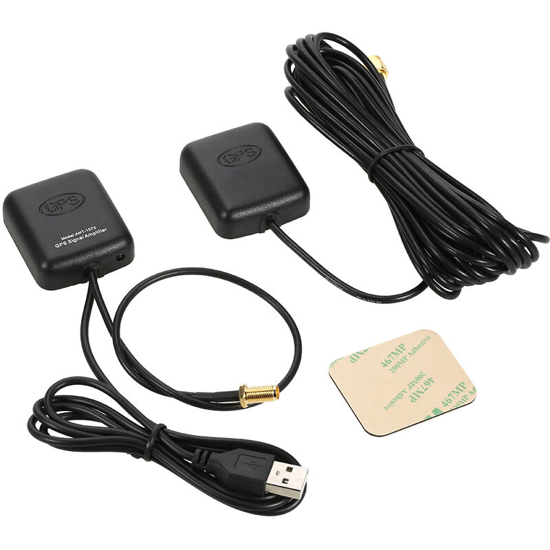 Amplificador de antena de senal GPS para coche, amplificador para navegacion, transmisor y receptor GPS para coche