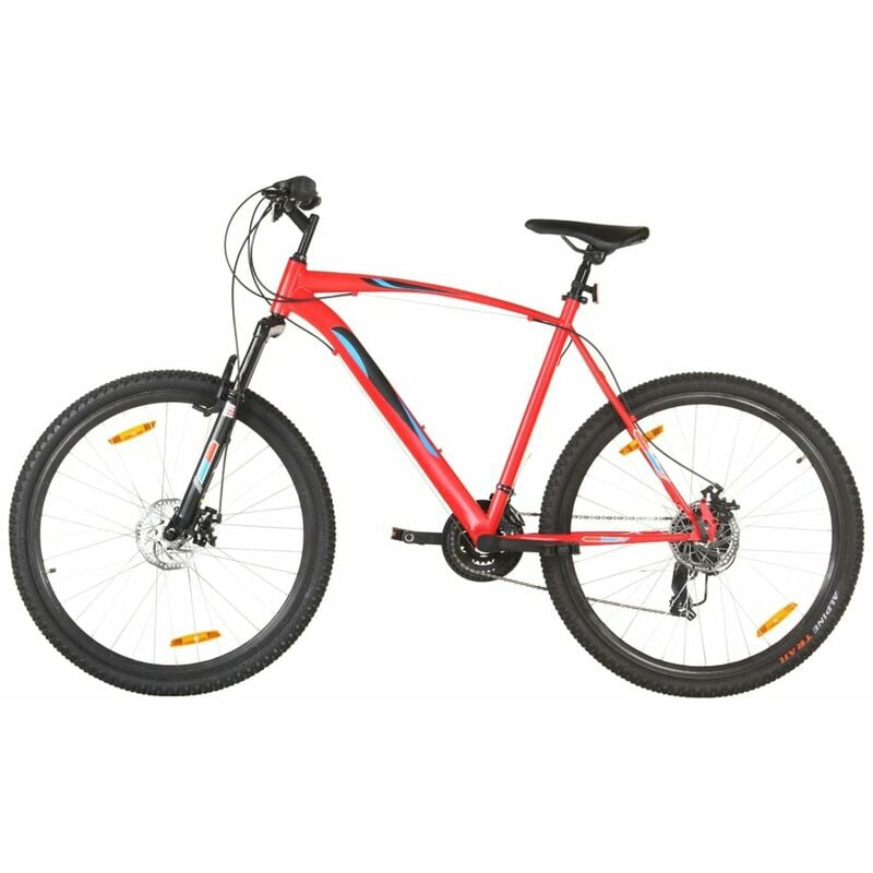 Bicicleta montana 21 velocidades 29 pulgadas rueda 53 cm rojo