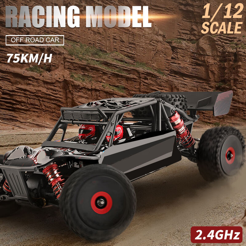 WLtoys 124016 RC Car Off-Road Car High Speed ​​RC Crawler 1/12 2.4GHz Racing Car 75km / h 4WD RTR Chasis de metal