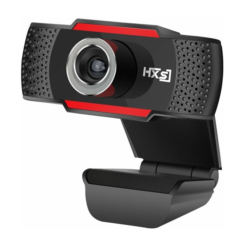 HXSJ Webcam,Cámara para ordenador portátil 1080P,para videoconferencias en directo Cancelación de ruido,Zoom manual