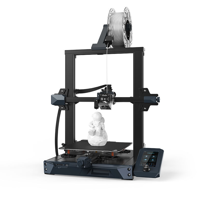 Impresora 3D de escritorio Creality Ender-3 S1 Impresión 3D FDM 220*220*270mm/8.6*8.6*10.6in Tamaño de construcción con extrusor directo PC Plataforma de impresión de acero con resorte Función de impresión de reanudación Eje Z dual Compatible con filamento PLA/TPU/PETG/ABS