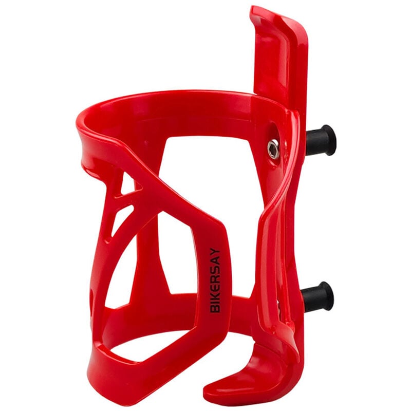 Portabidón de plástico ligero para bicicletas,Rojo