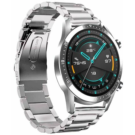 Correa de reloj de 22 mm, correa de reloj de acero inoxidable, correa de  repuesto para
