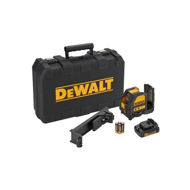 DeWalt - Nivel láser automático de líneas cruzadas con 20 m de alcance -  DCE088LR