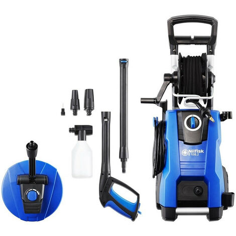Nilfisk - Limpiador de alta presión 2100W 500L/h 150 bares con carrete