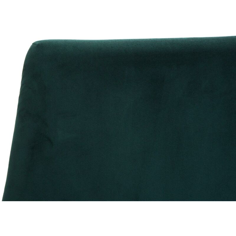 Set 6x sedie poltroncine con seduta girevole HWC-L91 tessuto verde