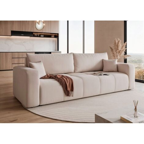 Sofa Mit Schlaffunktion Beige
