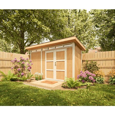 Caseta para jardín paneles a base de madera LP SmartSide 4,3 m2 con suelo y