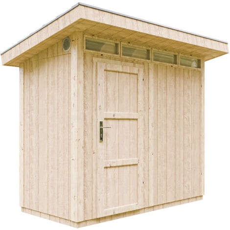 Caseta de jardín de CALIDAD PREMIUM 3m²-L161xW294cm - TIMBELA M901