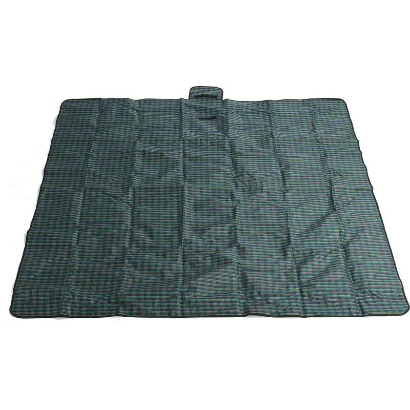 Manta plegable impermeable de 2m * 2m Mat Mat para Picnic Camping Beach Green