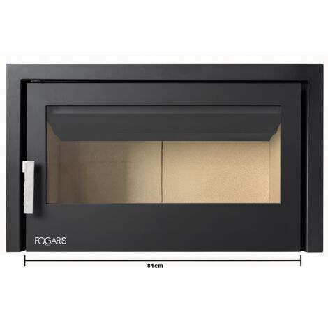 FOGARIS Estufa de Leña INSERTABLE 80 - modelo ALMARA BASE 17kW