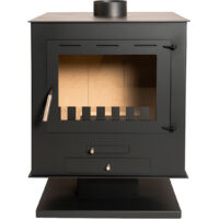 FOGARIS Estufa de Leña MONTE VASTAGO - modelo PEDESTAL 14,4kW