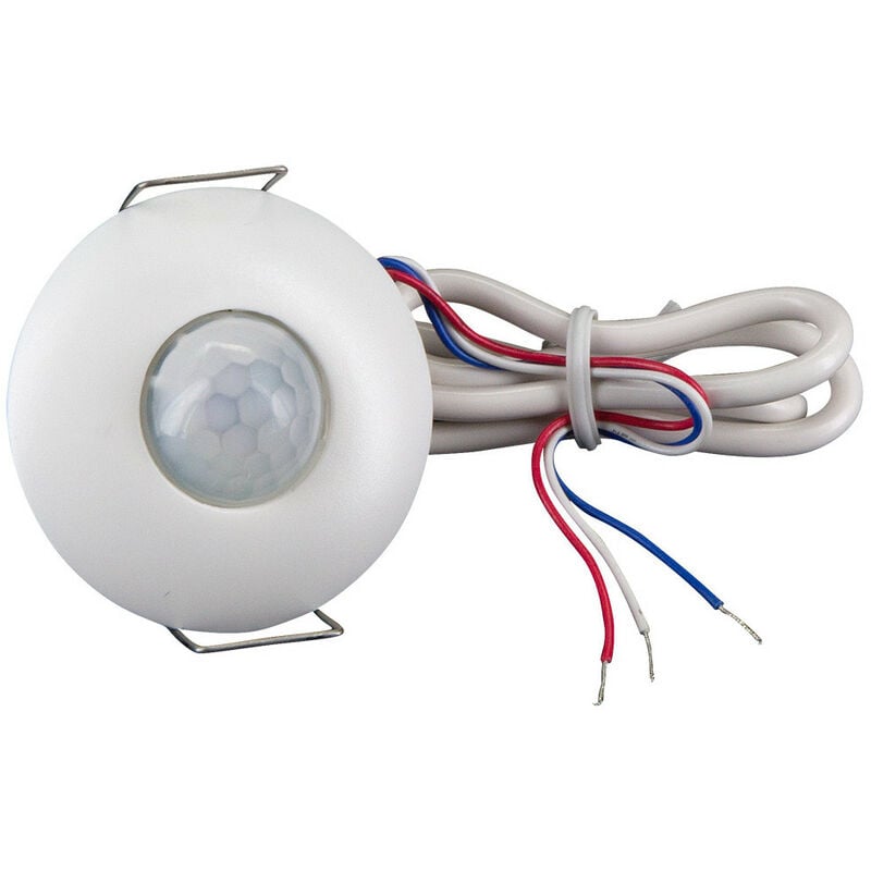 Mini détecteur de mouvement extérieur LUXOMAT 180° blanc pour