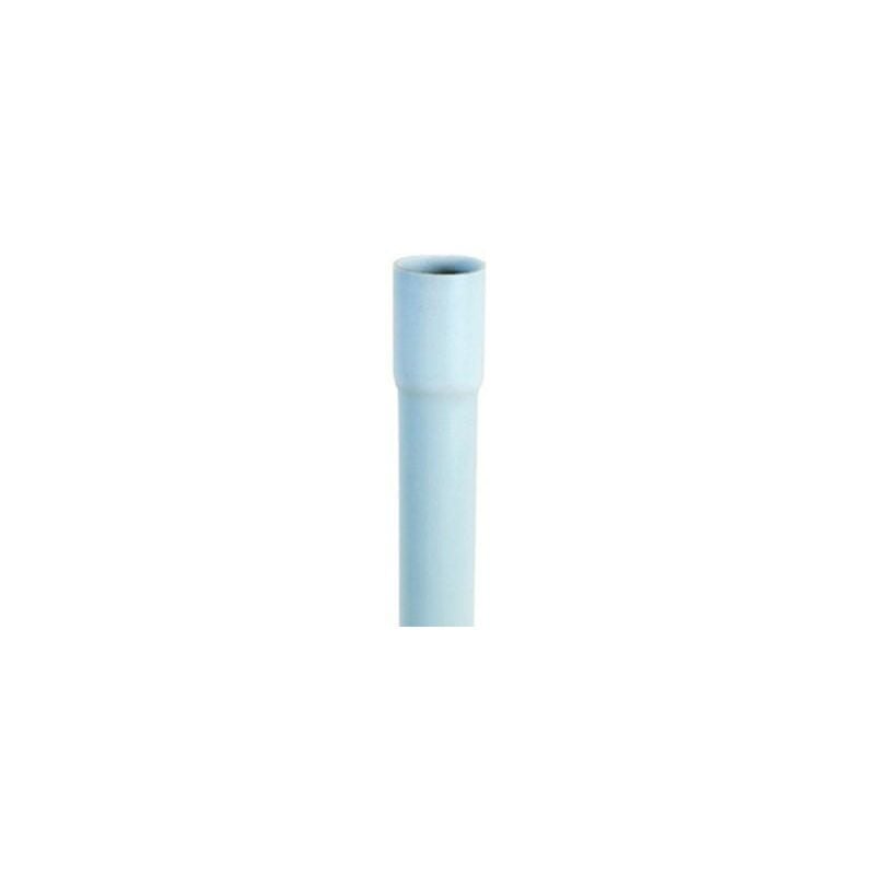 Tube IRLB D.16mm en 2M rigide tulipé moyen gris GEWISS DX27616
