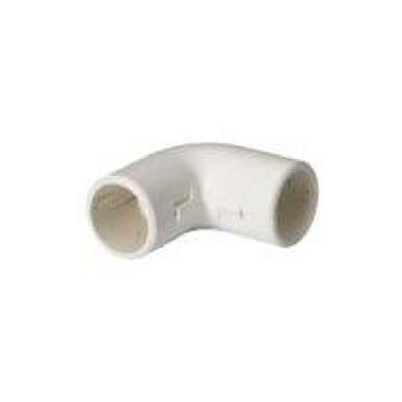 Mureva Tube équerre pour conduit rigide Ø16mm blanc polaire SCHNEIDER IMT42916