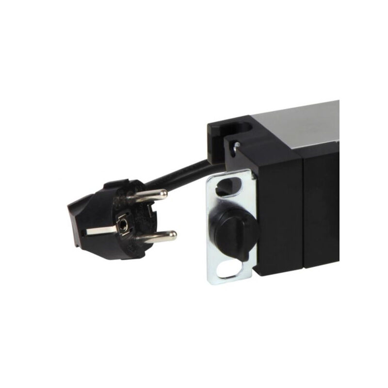 Prise Différentielle 10 MA Avec Câble 1,5 M - Protection Personne, Prise EU, Noir - Pour Appareils 240V