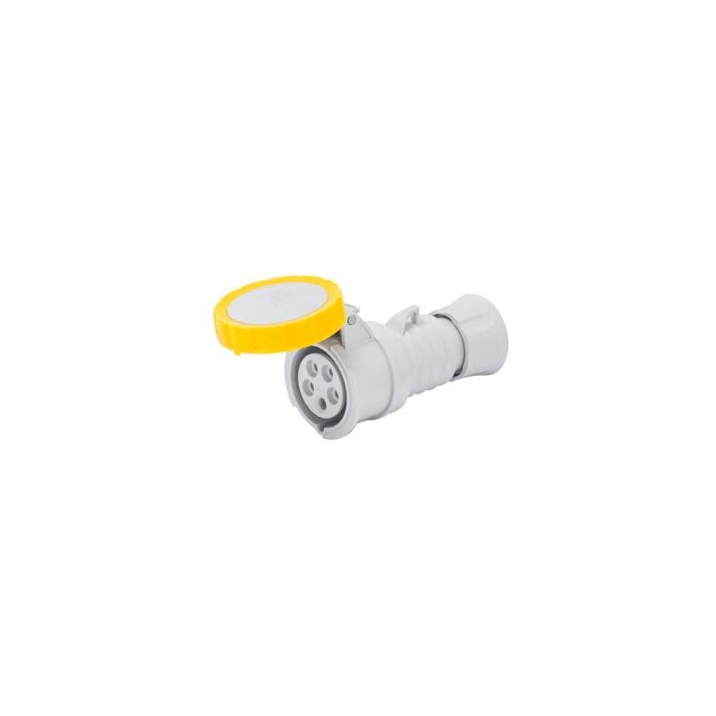 10 ° AÇILI MAKİNA PRİZİ HP - IP66/IP67 - 2P+E 32A 380-415V 50/60HZ - KIRMIZI - 9