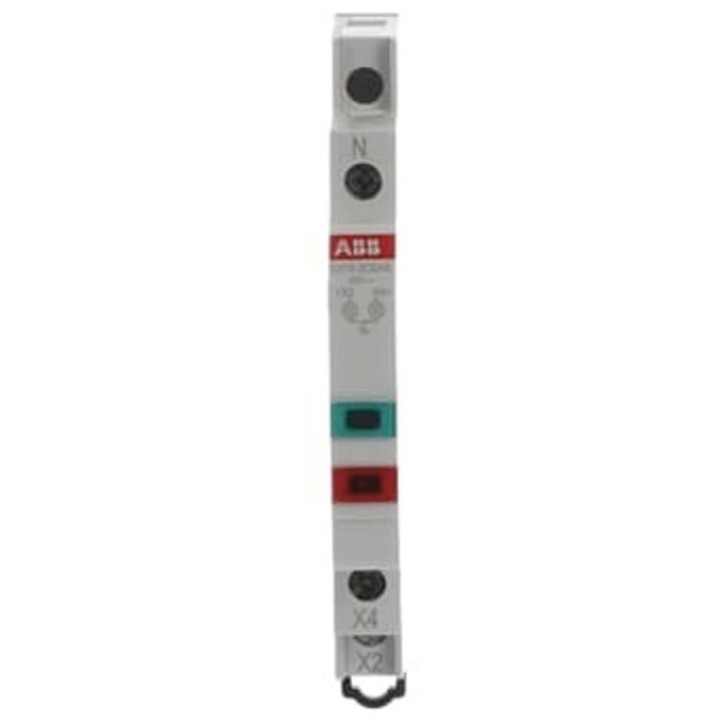 Indicateur LED ABB Rouge/vert 48V c.a., Rail DIN, IP20 ( Prix pour 1 )