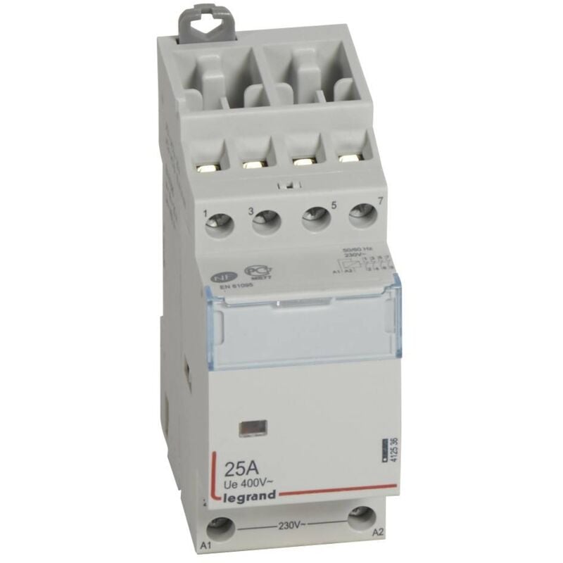 CX3 CONTACTEUR DE PUISSANCE 230V 4O 25A LEGRAND 412536
