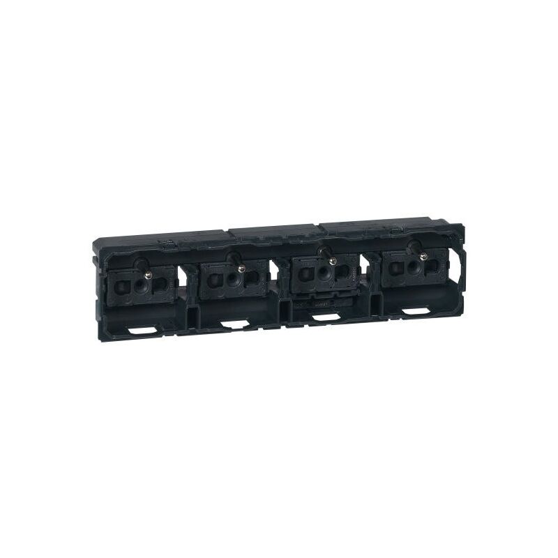 Prise de courant précablée 4 x 2P+T compacte LEGRAND CELIANE 067125
