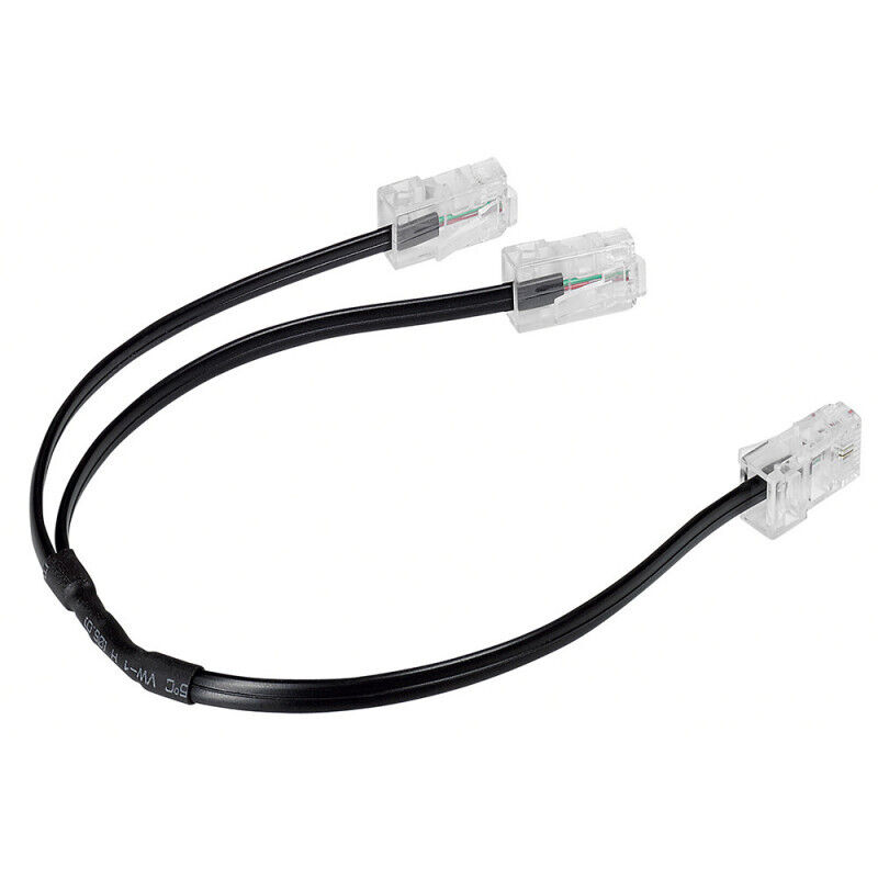 HAGER TN711 - Cordon de brassage RJ45/RJ45 Grade 3, longueur 0.30m