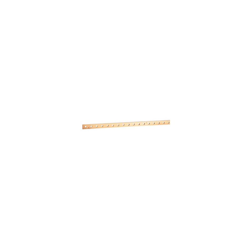 Barre De Cuivre Plate 99,6% - Dimensions 3x15x250 Mm - Pour Bornes électriques, Circuits Imprimés, Bricolage