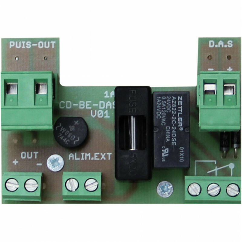 Module interface à rupture de commande volet pour centrale CDLED 45 GR ...