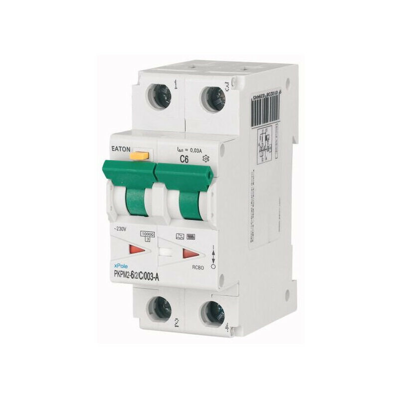 DISJONCTEUR DIFFERENTIEL 2P-20A-C-30MA-10KA TYPE F SIEMENS