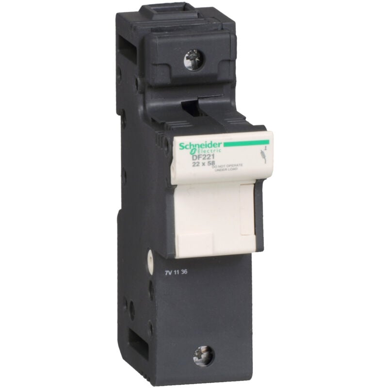 TeSys porte-fusible 1 Pôle 125A pour fusible 22x58mm SCHNEIDER DF221
