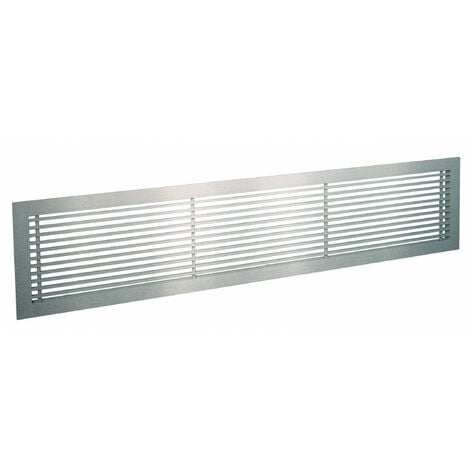 Grille extérieure Aluminium anodié ou Acier galvanisé pour entrée