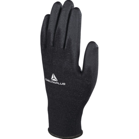 GANT DELTA PLUS NOIR TRICOT POLYESTER ENDUIT PAUME POLYURETHANE - VE702PN0  T6