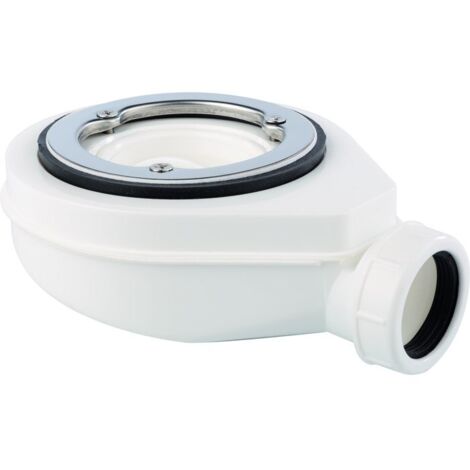 Odyssea – Bonde de douche extra-plate 90 mm – Débit 48 l/min – Installation horizontale – Plastique durable – Garde d'eau 50 mm (1/5)