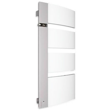 Radiateur sèche-serviettes Sensium mât gauche 1750W blanc/gris ATLANTIC 814119 (1/4)